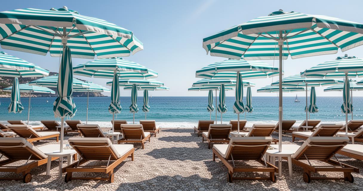 Plages privées à Nice : le guide complet des prix pour l’été 2024